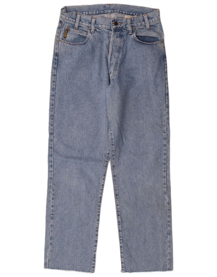 Armani Ανδρικό ψηλόμεσο τζιν ίσιο W32 L29 Μπλε βαμβακερό