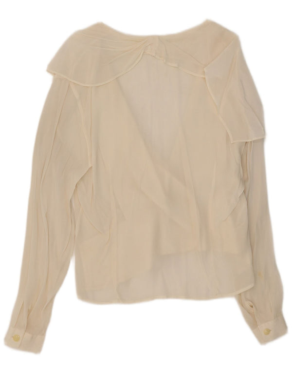 Vintage Γυναικείο See Through Cardigan Top 14 Large Off White