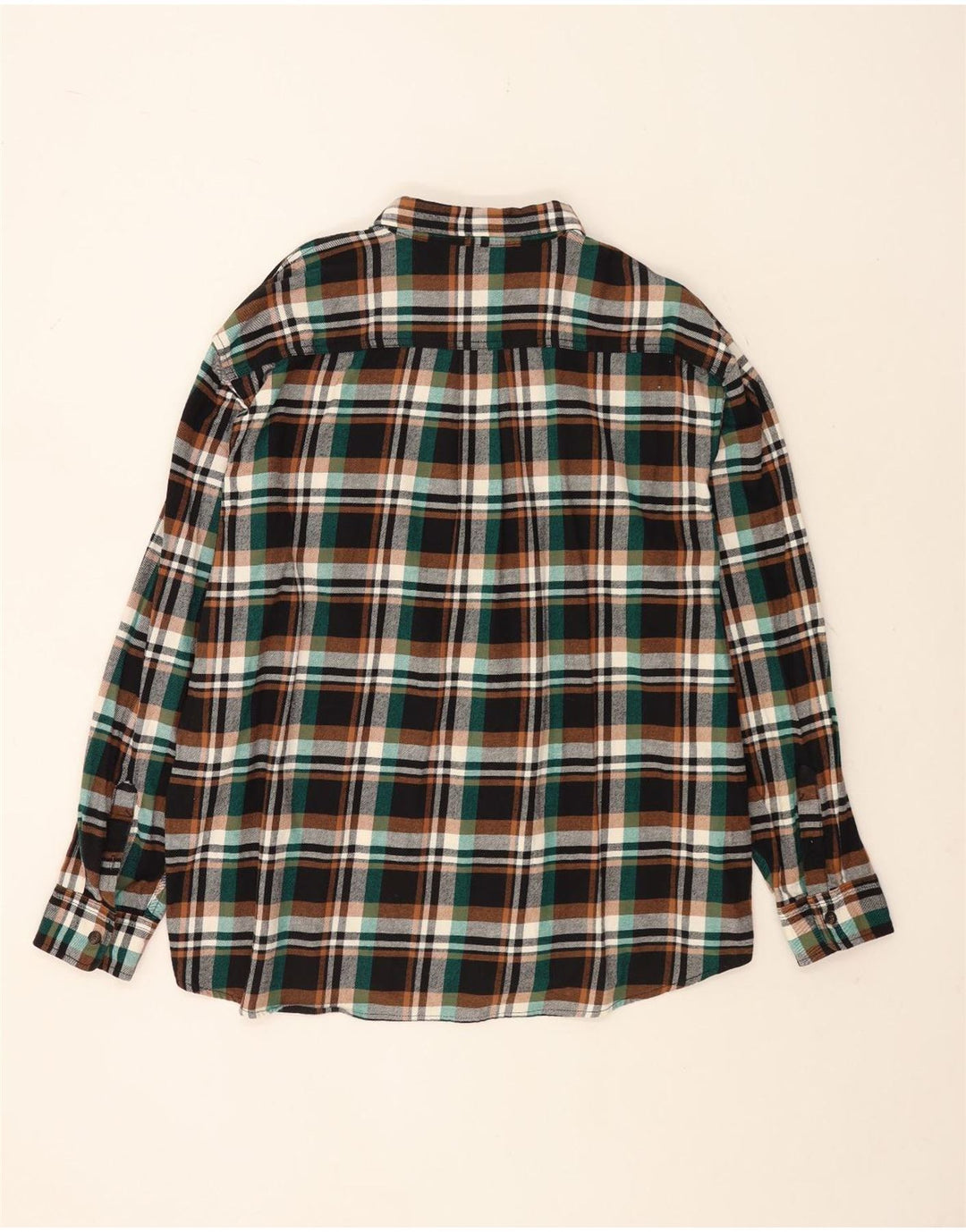 DICKIES Ανδρικό φανελένιο πουκάμισο 2XL Πολύχρωμο βαμβακερό καρό