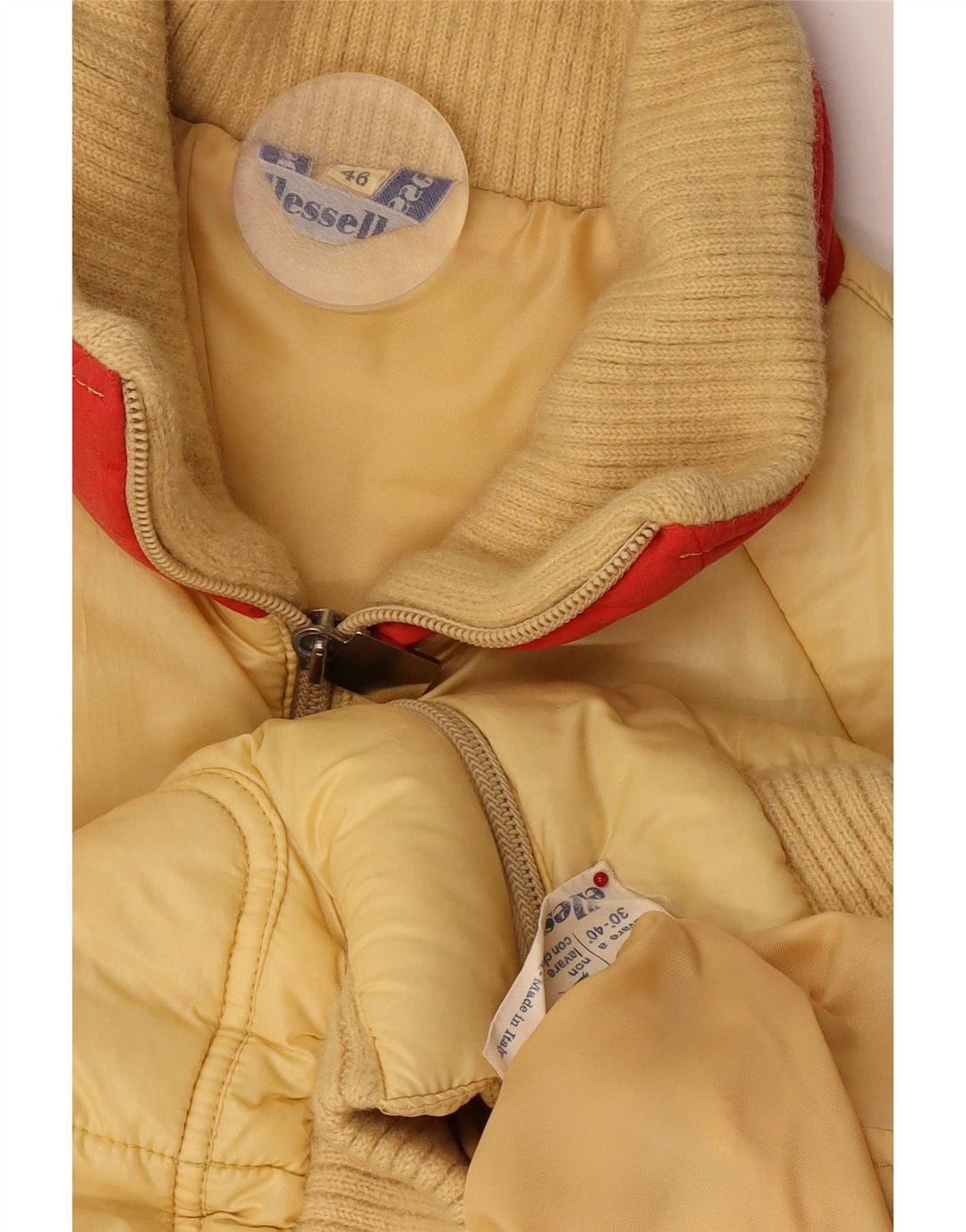 Ανδρικό μπουφάν Ellesse με επένδυση IT 46 Small Yellow
