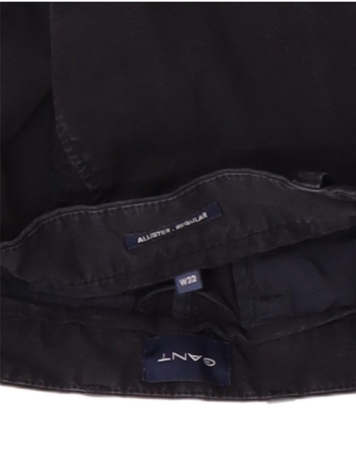 Ανδρικό σορτς Chino Gant Regular Fit W32 Βαμβακερό μεσαίο ναυτικό μπλε