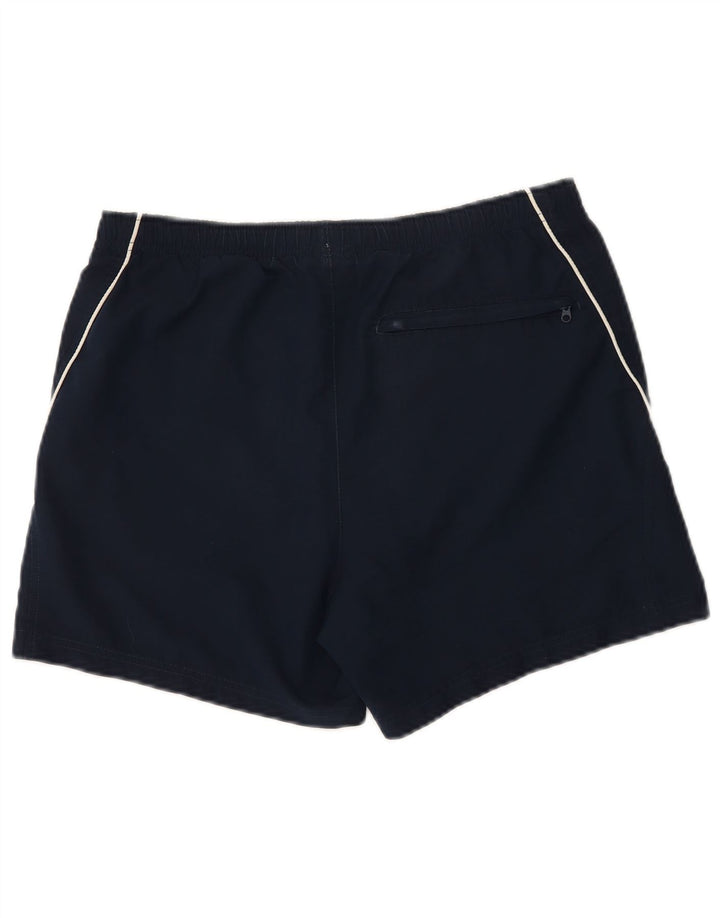 NIKE Mens Sport Shorts Small  Navy Blue Polyester