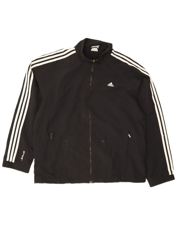 Ανδρική φόρμα Adidas Top Jacket UK 44/46 Large Black Polyester