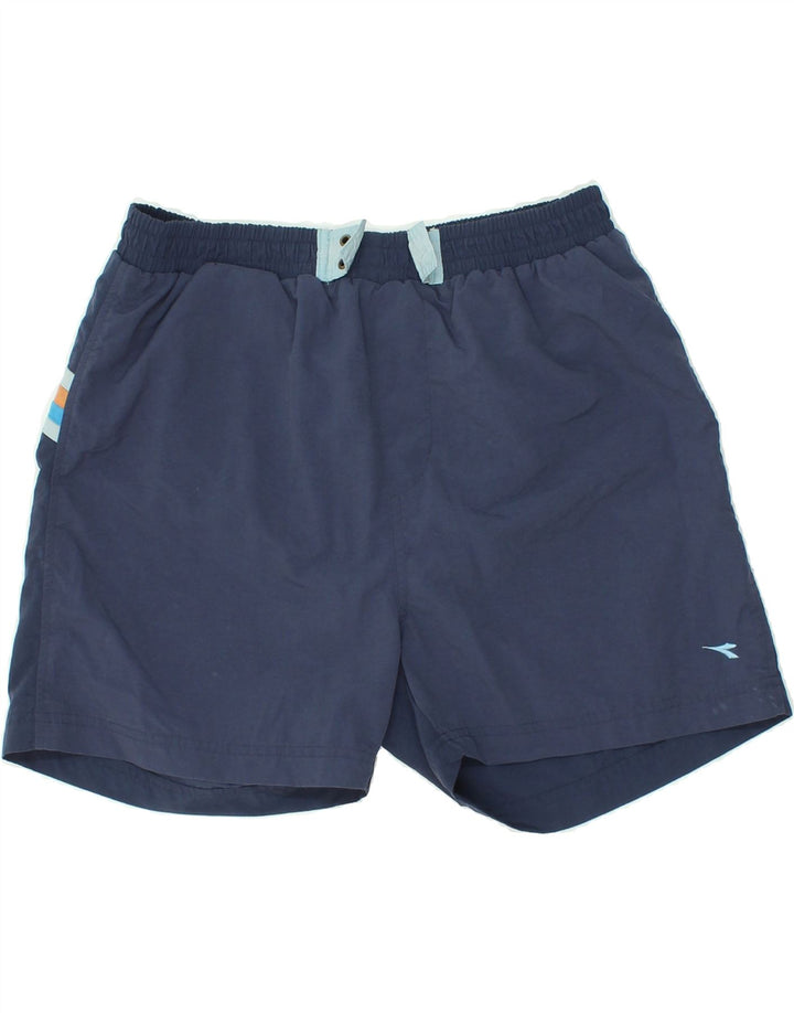 DIADORA Ανδρικό Σορτς Μαγιό Μεγάλο Μπλε Navy Ριγέ Πολυαμίδιο