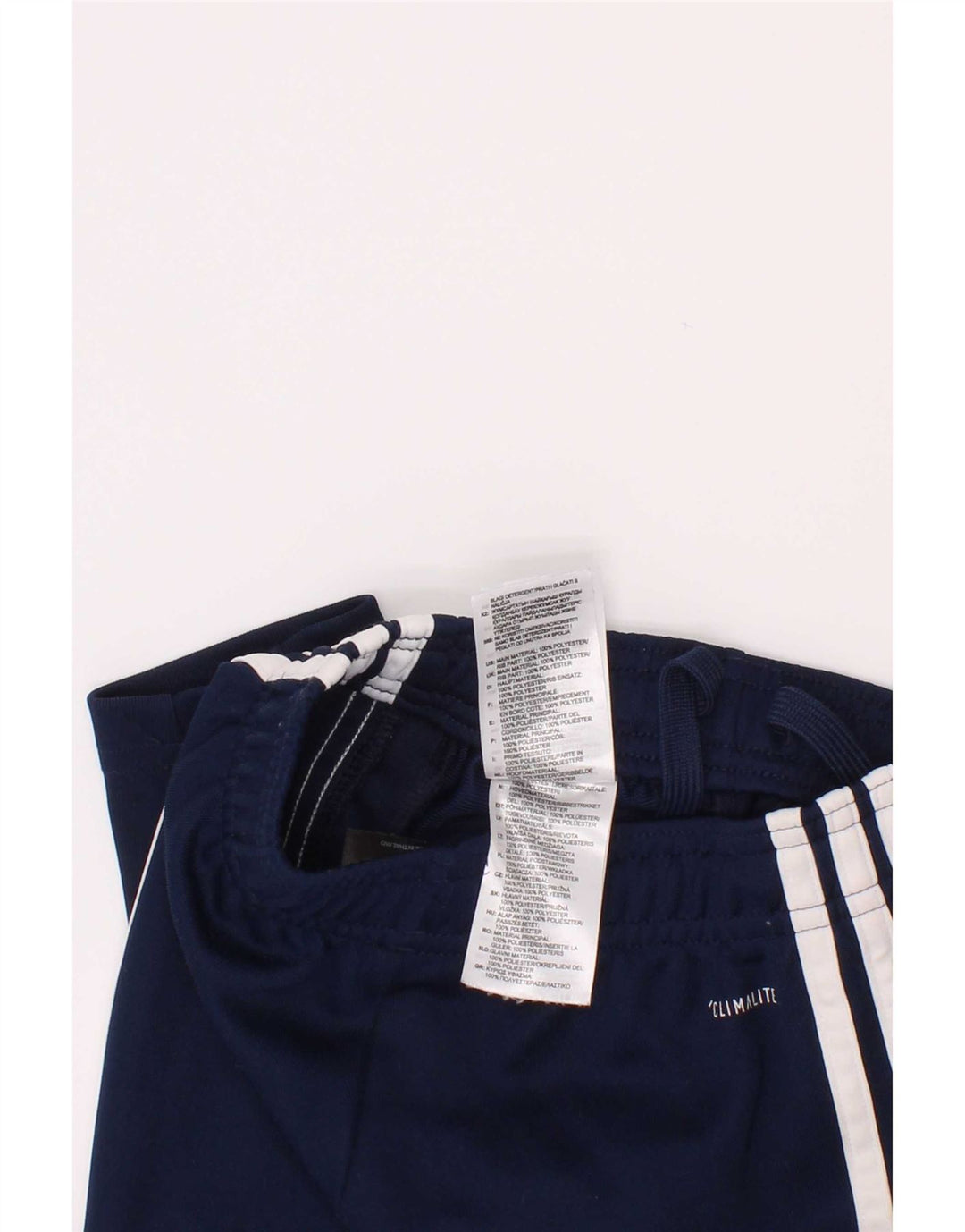 Παντελόνι αθλητικής φόρμας Adidas Boys Climalite 3-4 ετών Navy Blue Polyester