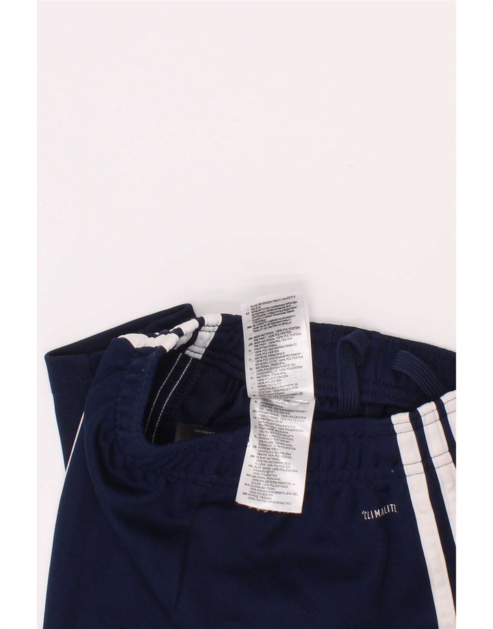 Παντελόνι αθλητικής φόρμας Adidas Boys Climalite 3-4 ετών Navy Blue Polyester