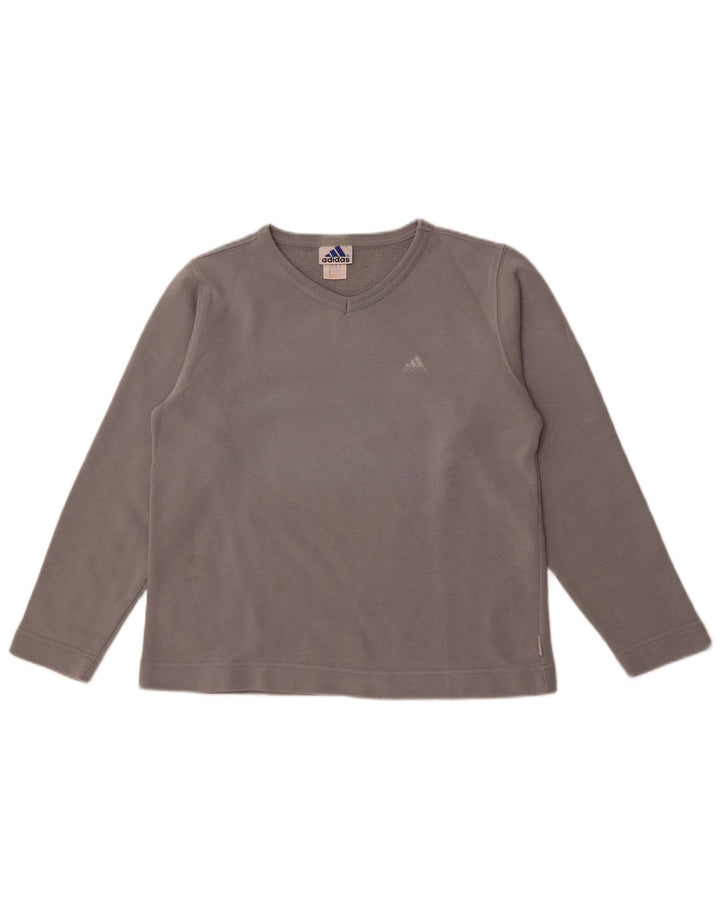 Γυναικείο φούτερ Adidas Oversized Jumper UK 10 Small Grey Cotton