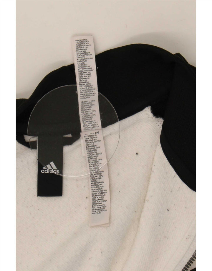 Ανδρική φόρμα Adidas Top Jacket UK 48/50 XL White Colourblock Polyester
