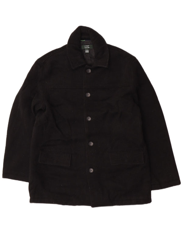 Ανδρικό πανωφόρι J. Crew UK 40 Large Black Wool