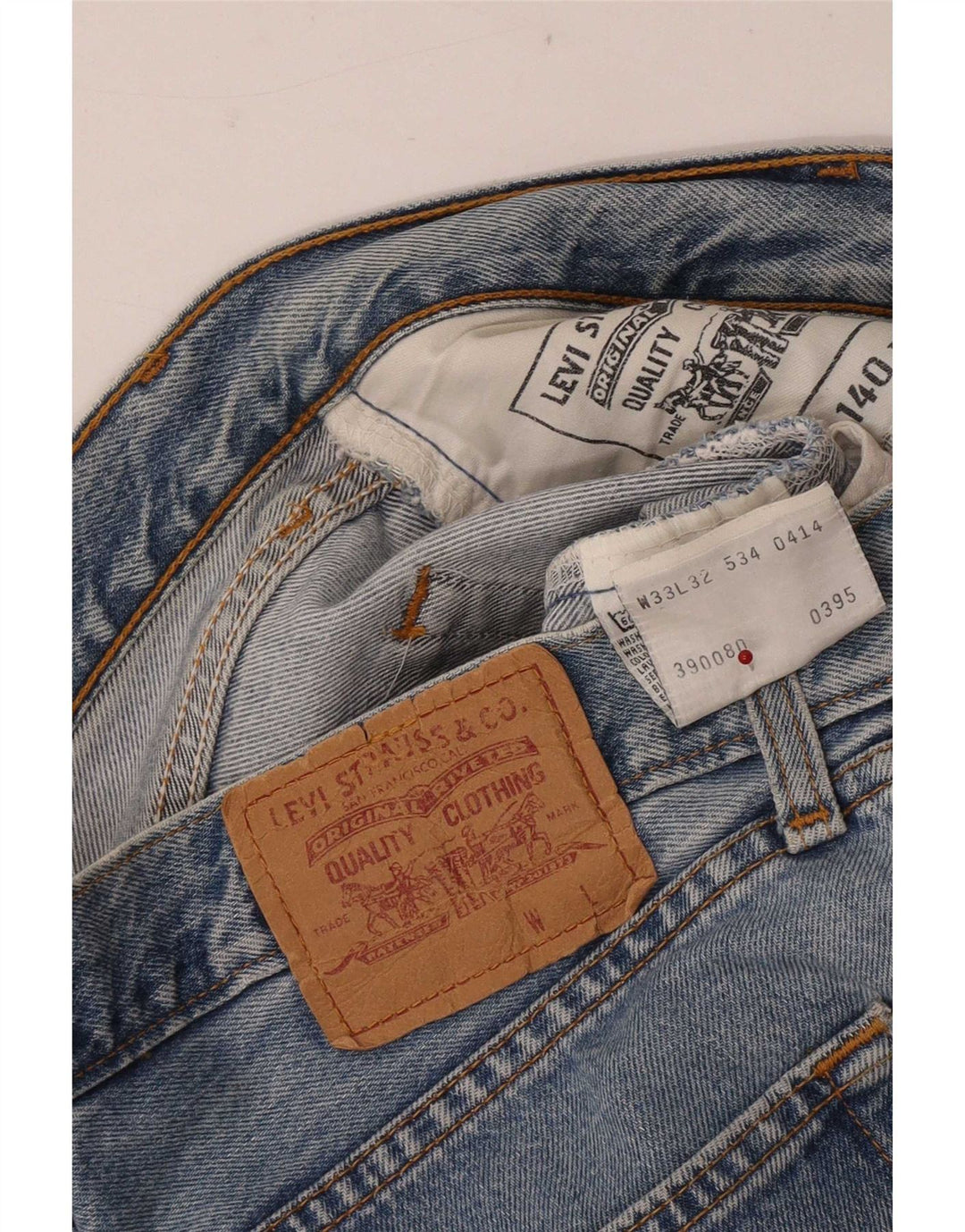 Ανδρικό τζιν Levi's Slim W33 L32 Μπλε βαμβακερό