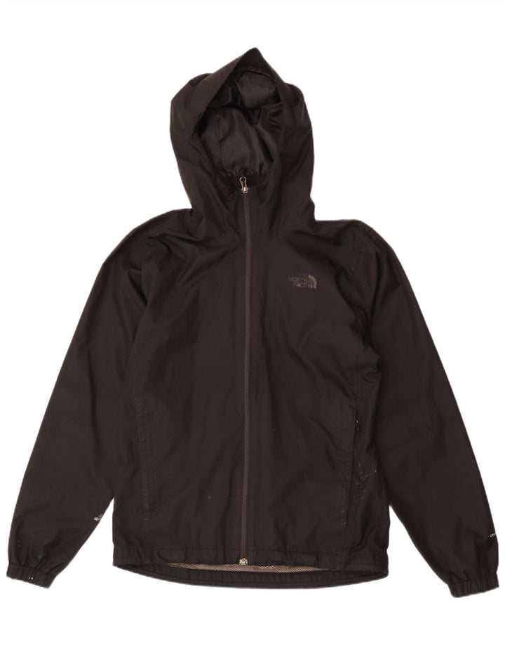 Ανδρικό μπουφάν βροχής με κουκούλα North Face UK 36 Small Black Polyester