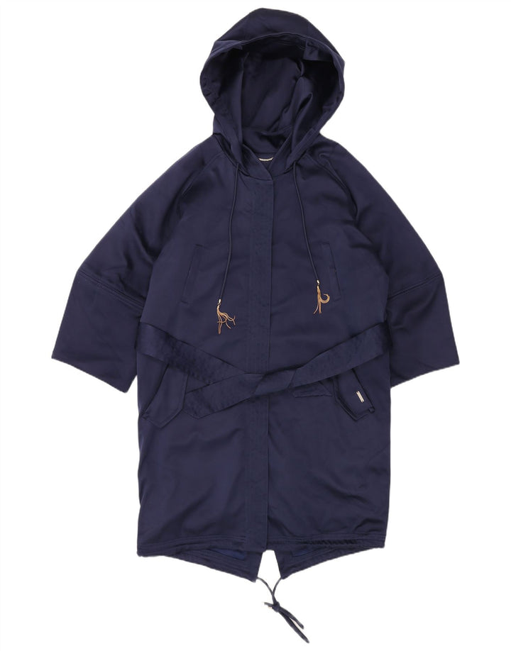 GUESS Γυναικείο μπουφάν Parka με κουκούλα UK 12 Medium Navy Blue