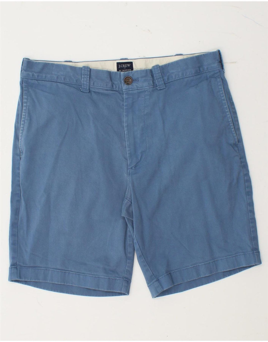 J. CREW Ανδρικό σορτς Chino W31 Βαμβακερό μεσαίο μπλε