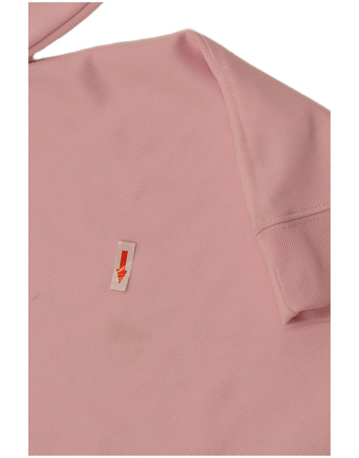 Γραφικό φούτερ Nike Girls Jumper 10-11 ετών Μεσαίο ροζ πολυεστέρα