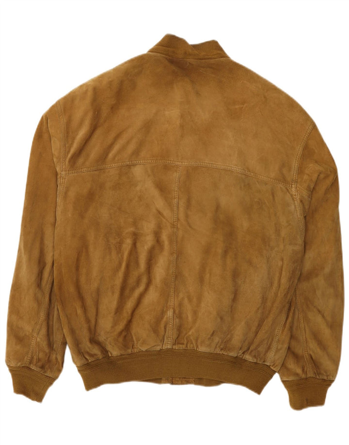 Ανδρικό Scout Suede Bomber Jacket UK 40 Large Beige