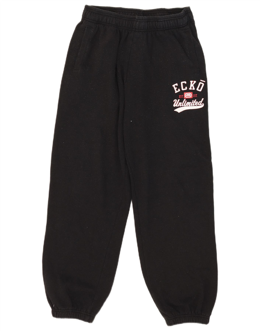 Ecko Unltd Ανδρική φόρμα αθλητικής γραφικής παντελόνι Joggers Large Μαύρο