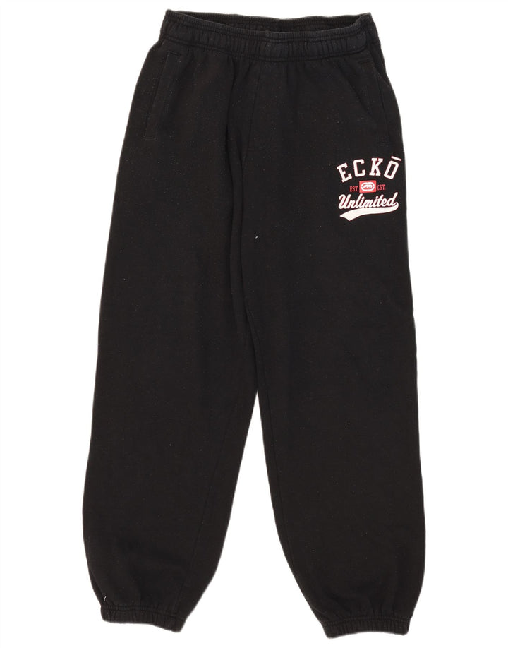 Ecko Unltd Ανδρική φόρμα αθλητικής γραφικής παντελόνι Joggers Large Μαύρο