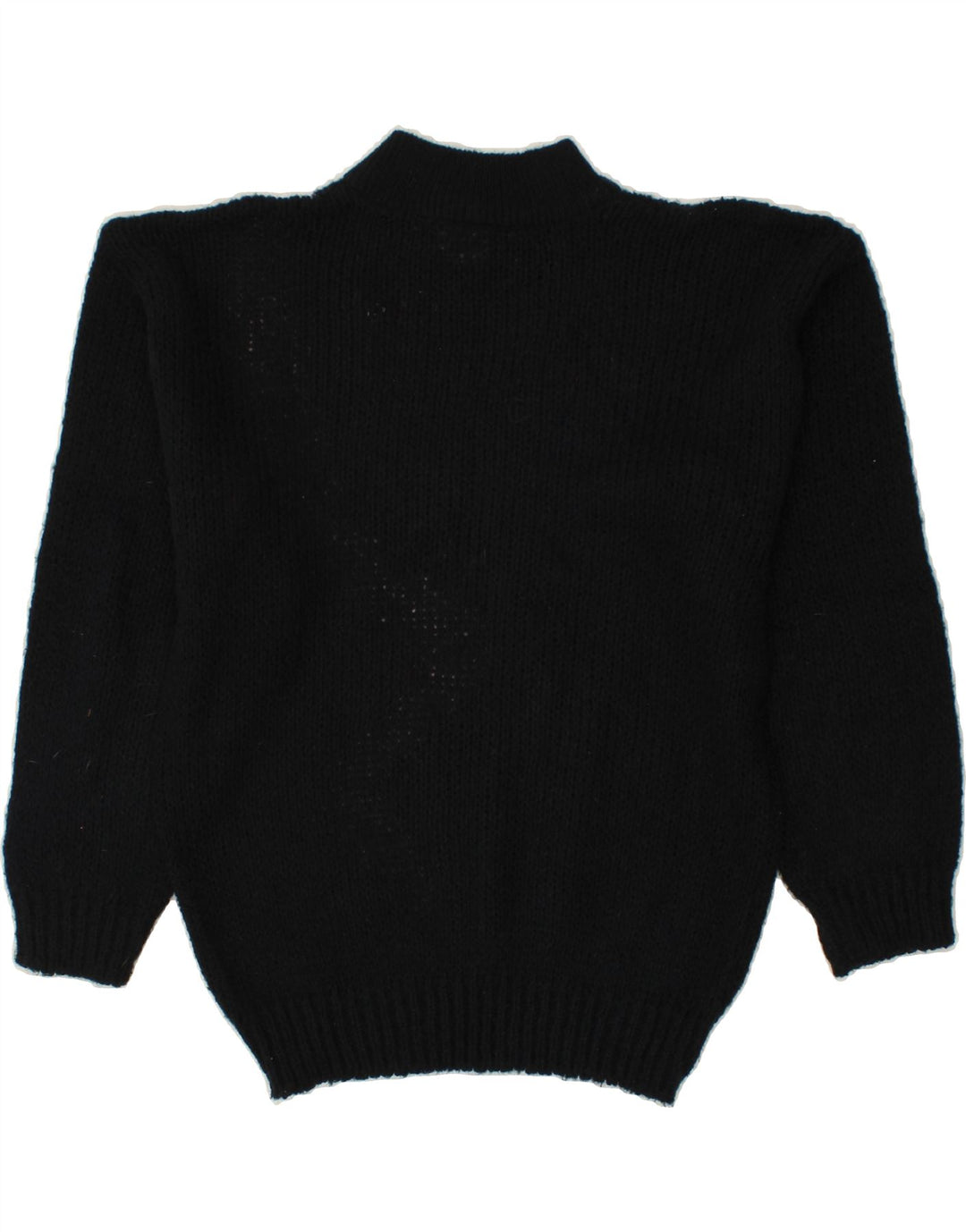 C&A Womens Turtle Neck Jumper Sweater EU 42 Large Black Colourblock Vintage C&A and Second-Hand C&A from Messina Hembry 