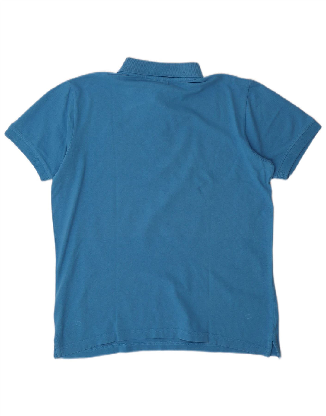 Ανδρικό μπλουζάκι πόλο Kappa, μεσαίο μπλε βαμβακερό