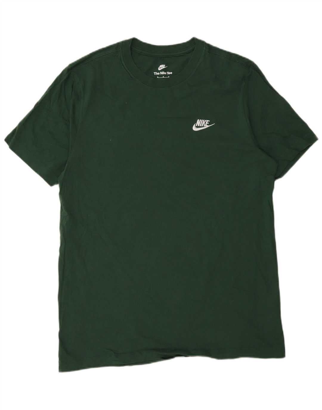 Ανδρικό μπλουζάκι Nike, μεσαίο πράσινο βαμβακερό