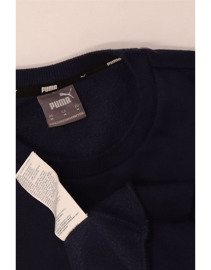 Ανδρικό φούτερ Puma Jumper Μεσαίο μπλε βαμβακερό