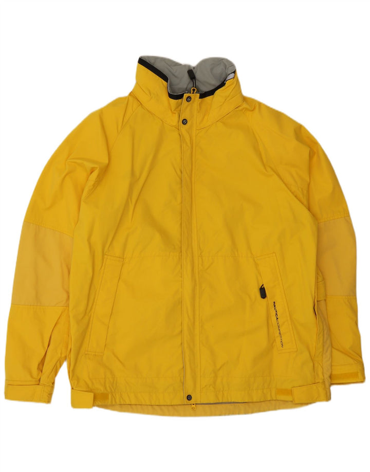 Nautica Ανδρικό μπουφάν βροχής UK 42 XL Yellow Nylon