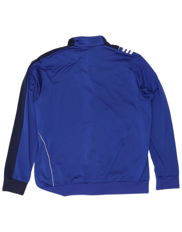 Ανδρική φόρμα Adidas Top Jacket UK 46/48 XL Blue Colorblock Polyester