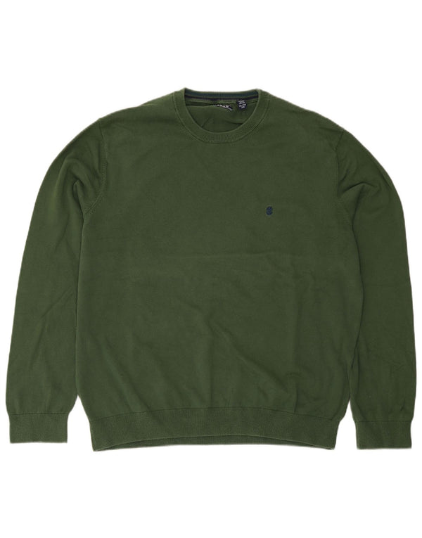 Ανδρικό πουλόβερ Izod Crew Neck Jumper 2XL Πράσινο