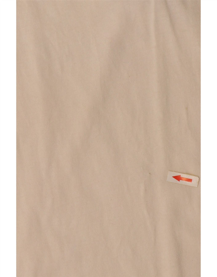 Ανδρικό T-shirt με φερμουάρ ASICS Top Large Off White