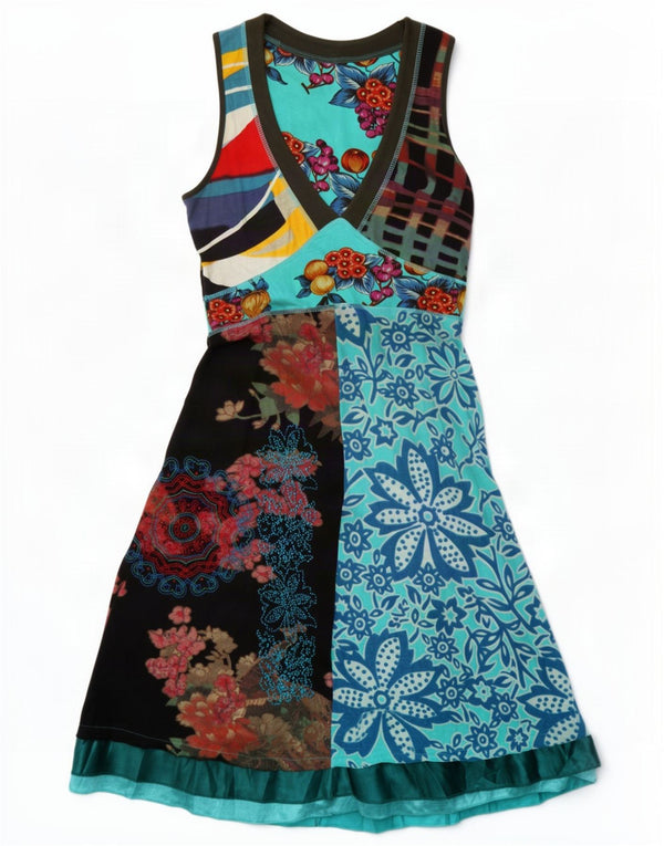 Γυναικείο Desigual Graphic A-Line UK 12 Medium πολύχρωμο φλοράλ