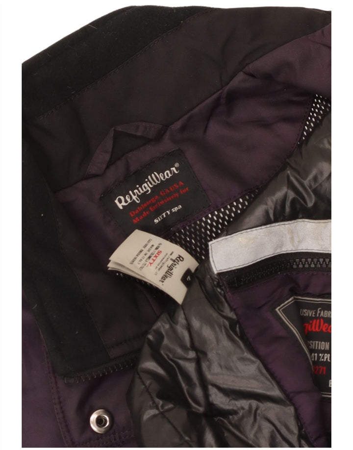 Refrigiwear Γυναικείο Utility Jacket UK 14 Large Purple Polyamide