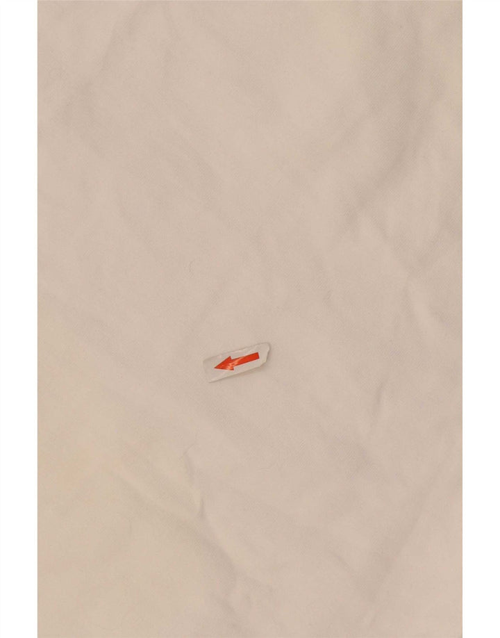 Ανδρικό T-Shirt Zara Τοπ μεσαίο λευκό βαμβακερό