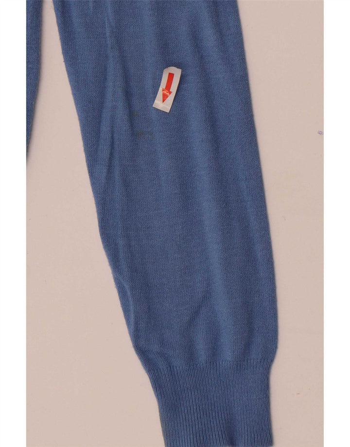 Marks & Spencer Γυναικεία ζακέτα Crop UK 10 Small Blue Viscose