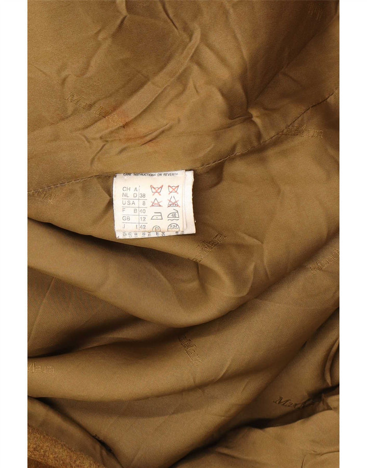 Max Mara Γυναικείο Παλτό με διπλό στήθος UK 12 Medium Khaki