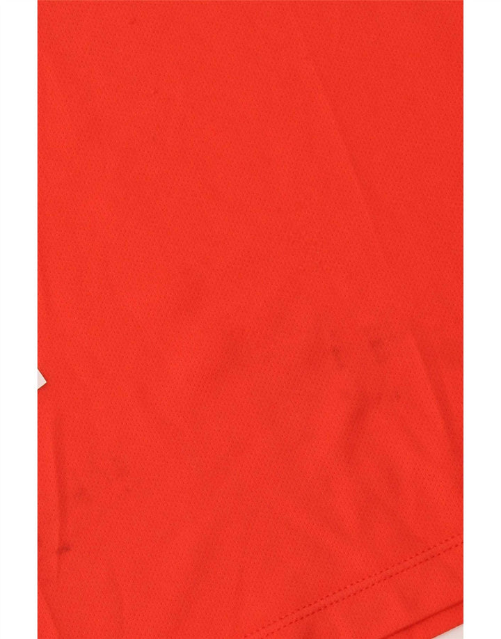 Ανδρικό μπλουζάκι Nike Dri Fit Polo με μεγάλο πορτοκαλί χρώμα πολυεστέρα