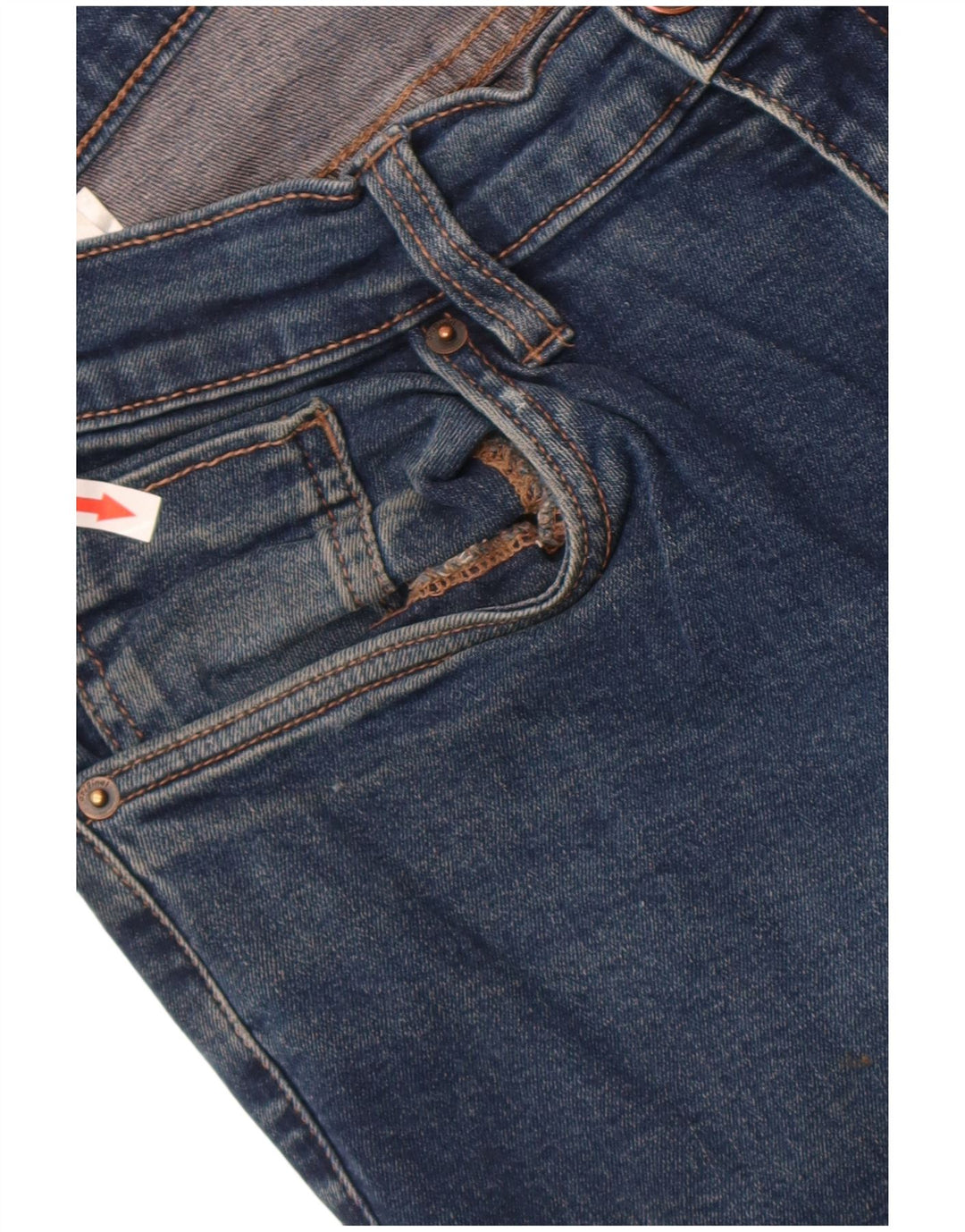 Ανδρικό τζιν Penguin Slim W34 L32 Μπλε βαμβακερό