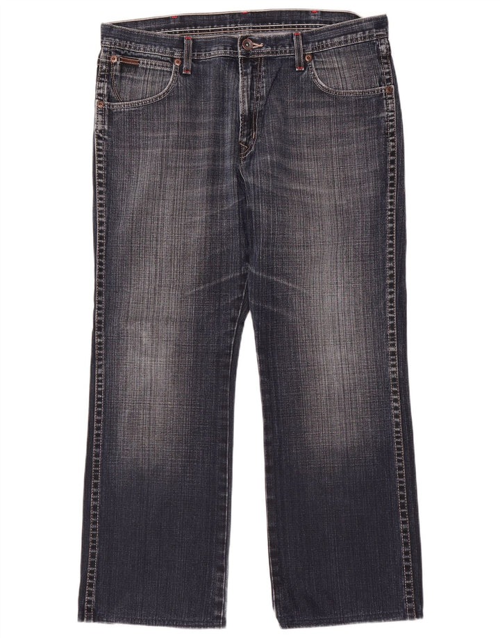 Ανδρικό τζιν Wrangler Roxboro Straight W36 L30 Μπλε βαμβακερό