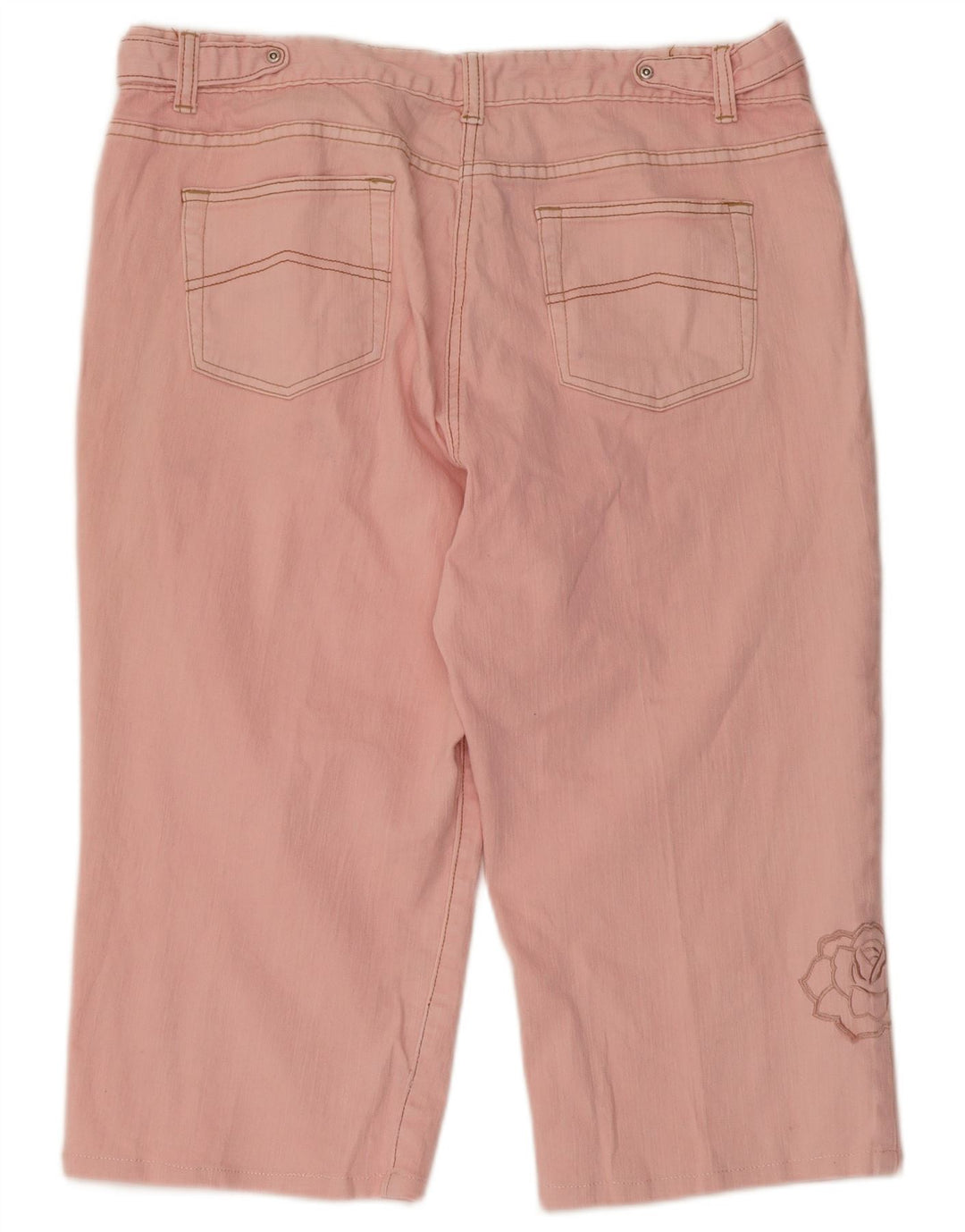 M&Co Γυναικεία βερμούδα κανονική W36 XL Ροζ φλοράλ