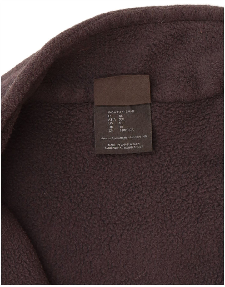 JACK WOLFSKIN Γυναικείο Fleece Jacket UK 18 XL Γκρι πολυεστέρας