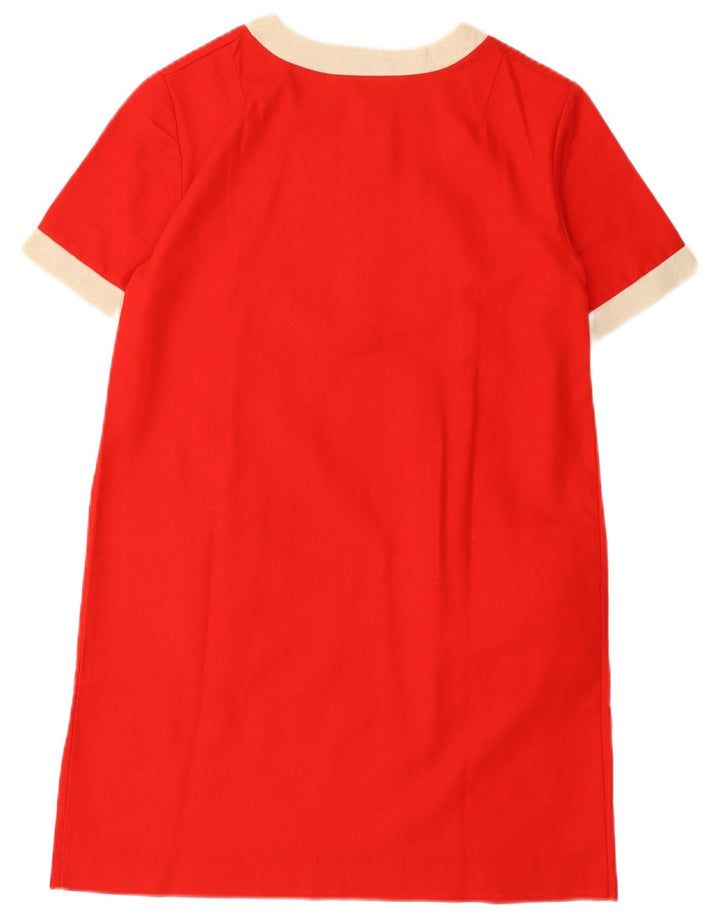 Luna Γυναικείο Φόρεμα Shift EU 40 Μεσαίο κόκκινο φλοράλ βαμβακερό