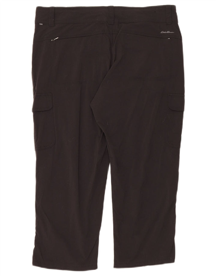 Eddie Bauer Γυναικείο Capri Hiking Cargo Παντελόνι US 10 Large W32 L21 Black
