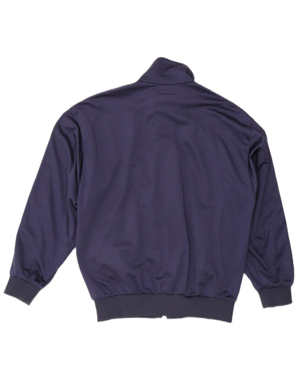 Ανδρική φόρμα γυμναστικής γραφικών ASICS Top Jacket IT 48 Medium Navy Blue Polyamide
