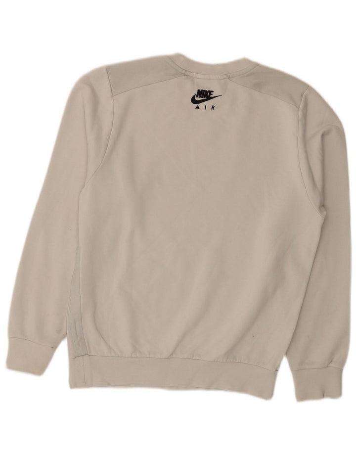 Ανδρικό γραφικό φούτερ Nike Jumper XS Λευκό βαμβακερό