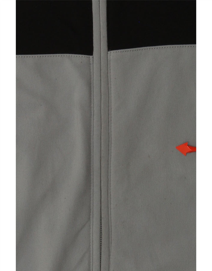 Μπουφάν ADIDAS Boys αθλητική φόρμα 13-14 ετών Γκρι πολυεστέρας