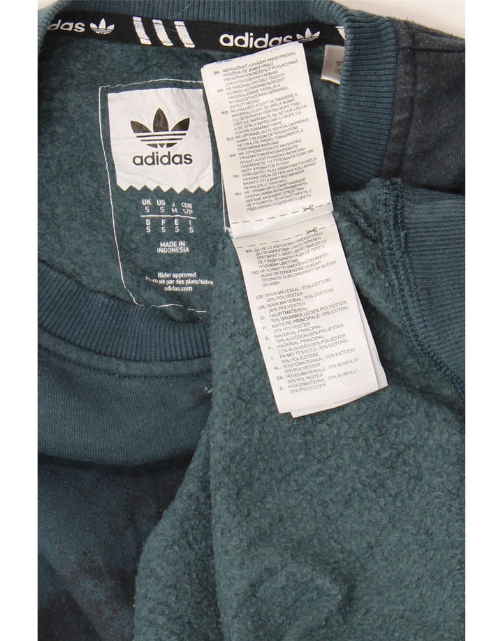 Ανδρικό φούτερ Adidas Jumper Small Blue Tie Dye Cotton