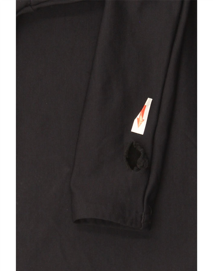 Under Armour Γυναικείο Cold Gear Μακρυμάνικο UK 8 Small Black Nylon