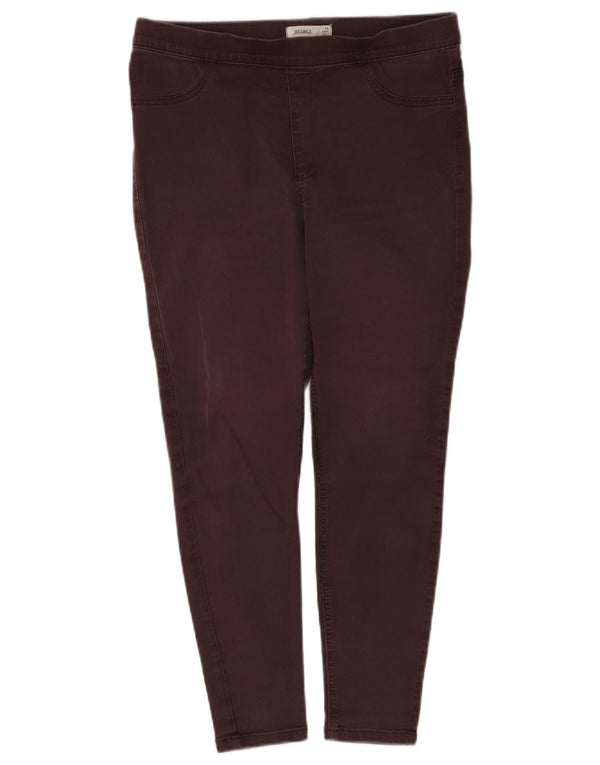Marks & Spencer Γυναικεία Crop Jegging Τζιν UK 14 Large W34 L25 Καφέ βαμβακερό