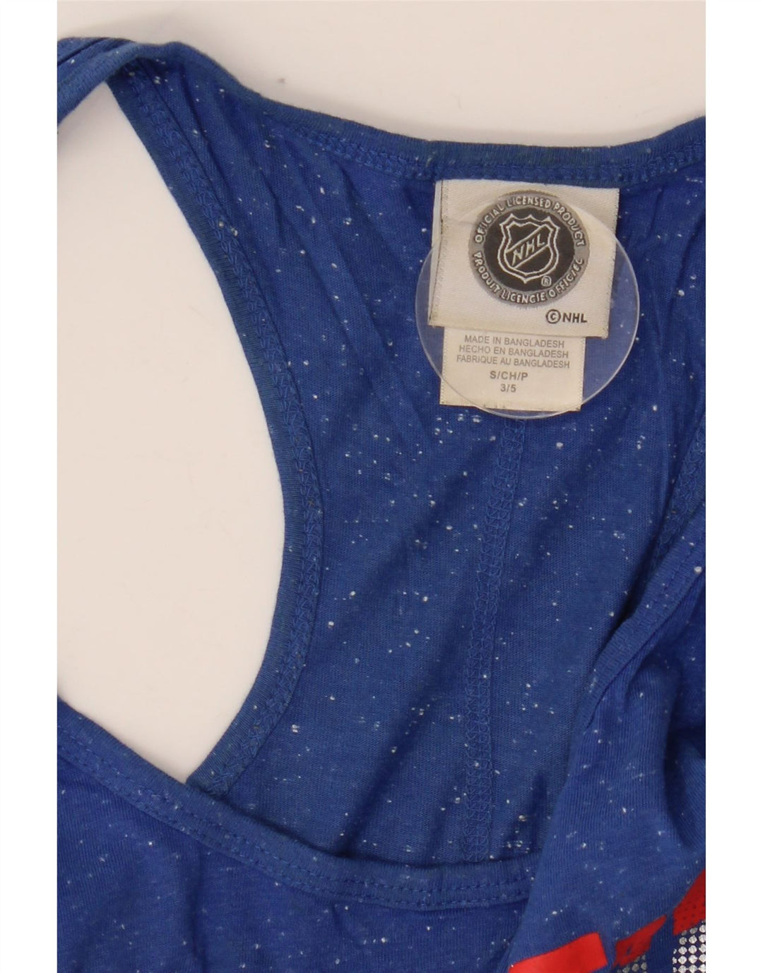 NHL Γυναικείο γιλέκο γραφικών Montreal Canadiens Top 10 Small Blue Flecked