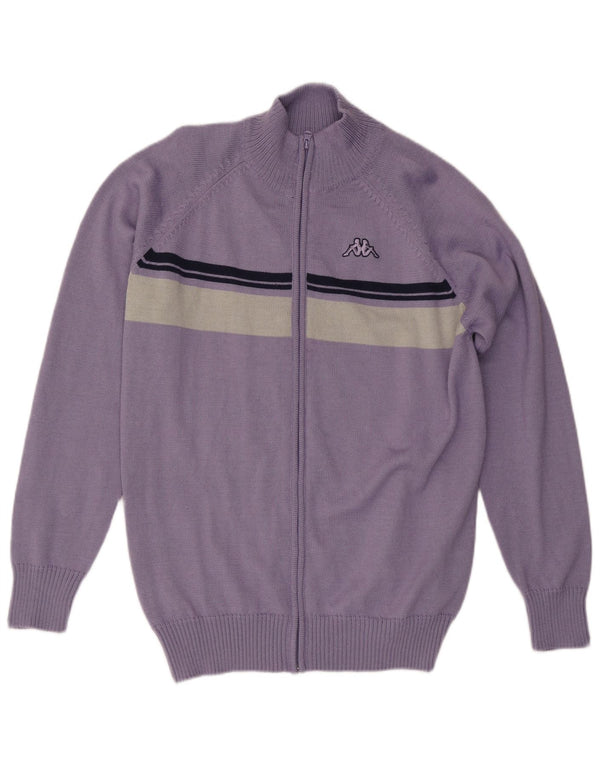 Ανδρικό πουλόβερ ζακέτα KAPPA 3XL μωβ ακρυλικό