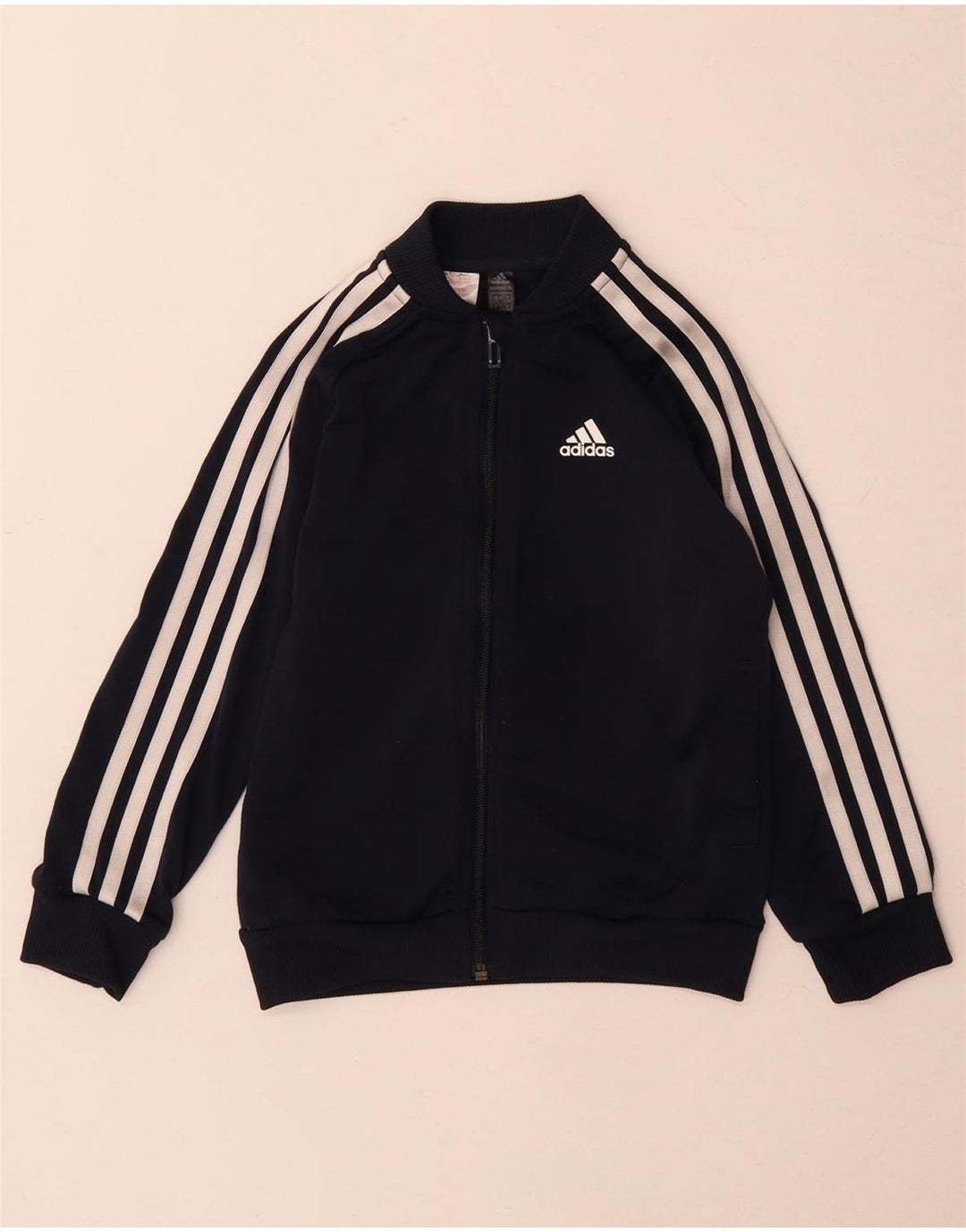 Adidas Boys αθλητική φόρμα Top Jacket 6-7 Years Navy Blue Polyester